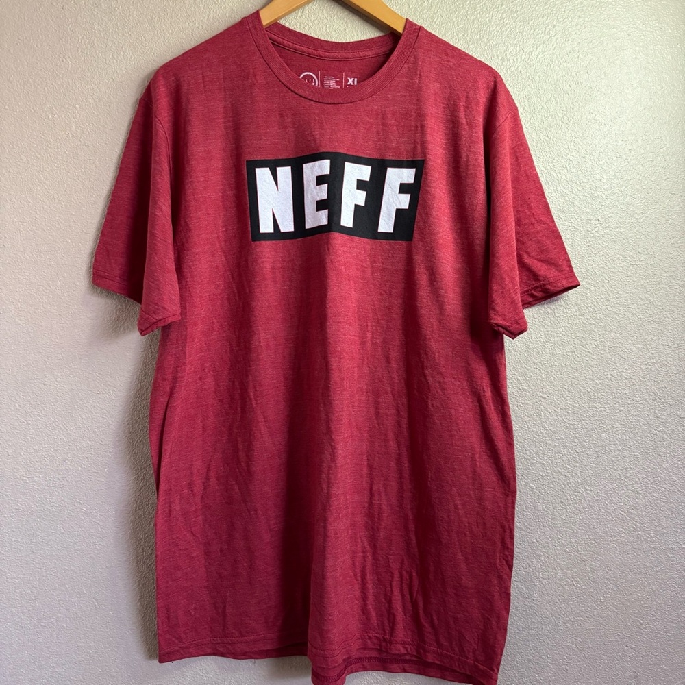 Neff Classic Men’s Red Short Sleeve Tee size XL